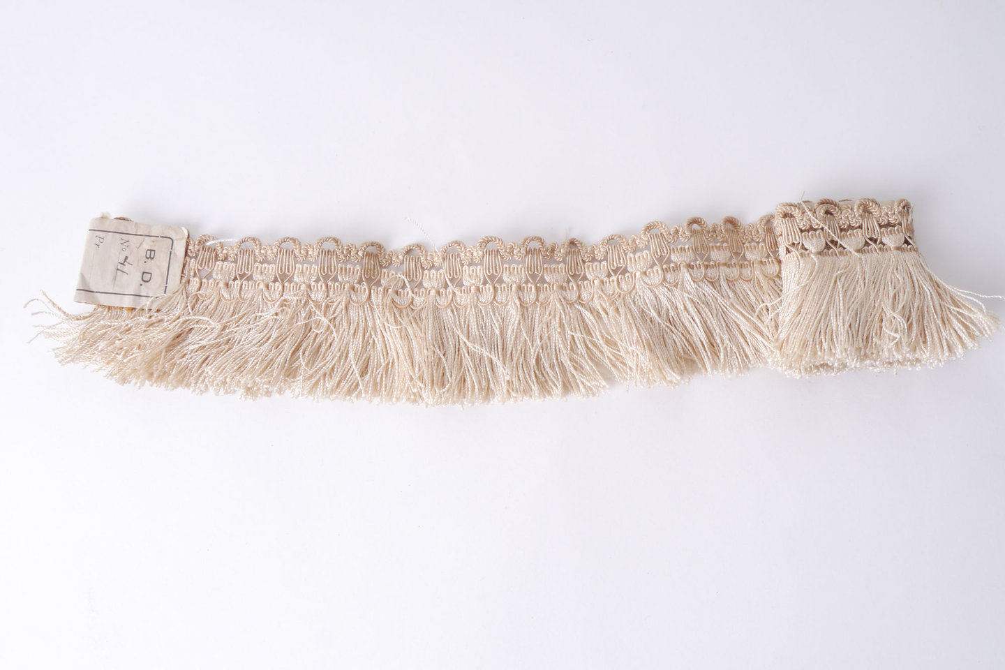 Effilé als onderdeel voor het vervaardigen van passement