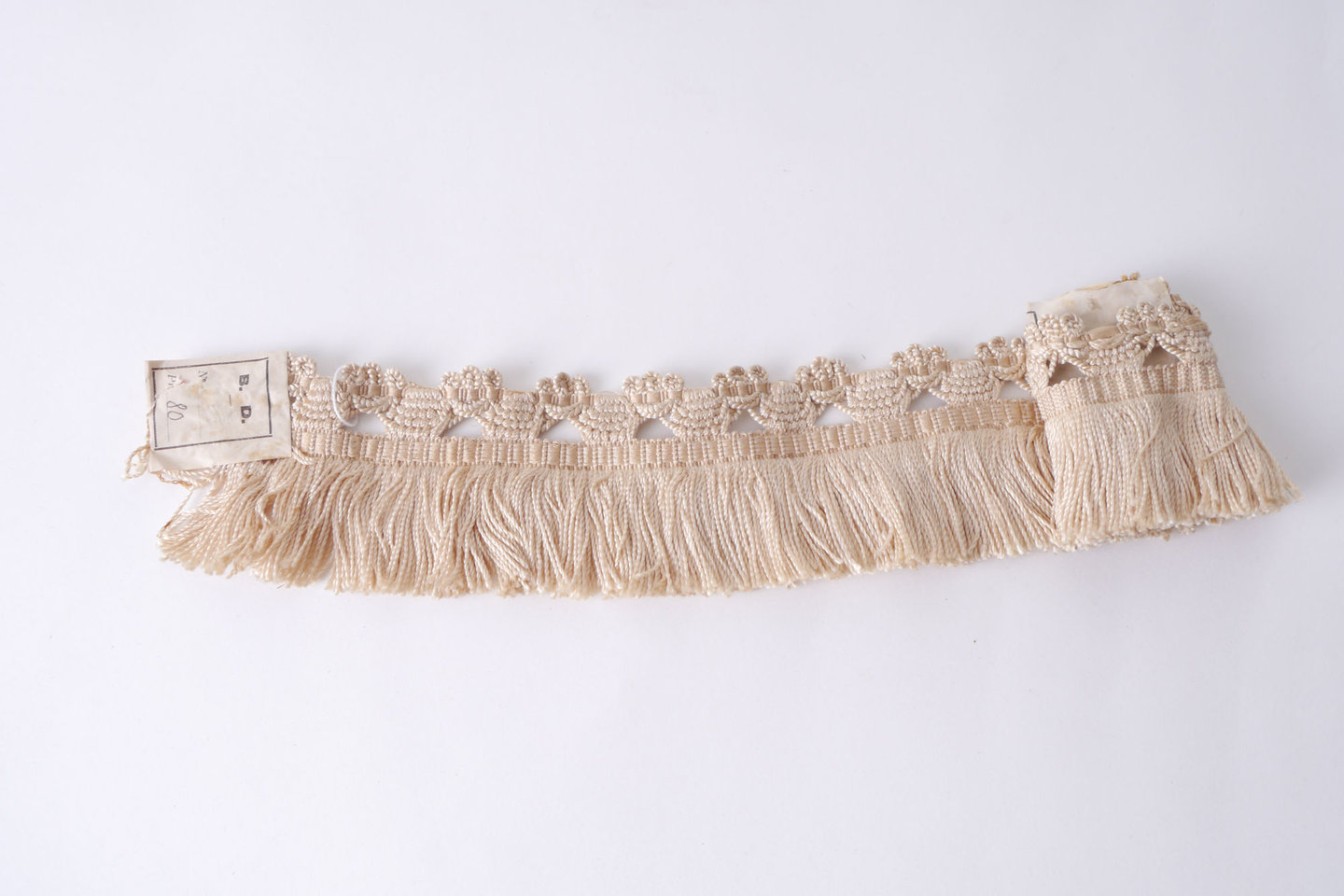 Effilé als onderdeel voor het vervaardigen van passement