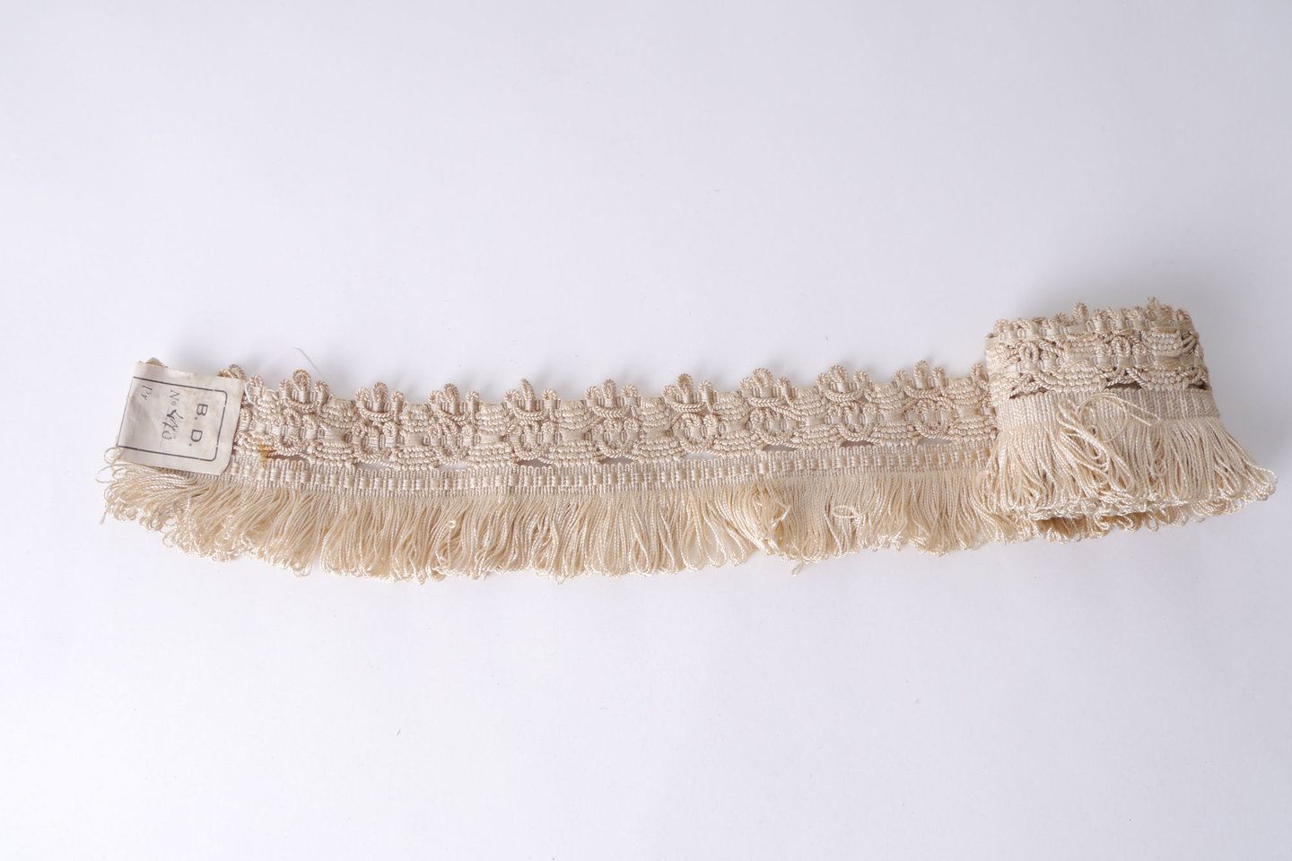 Effilé als onderdeel voor het vervaardigen van passement