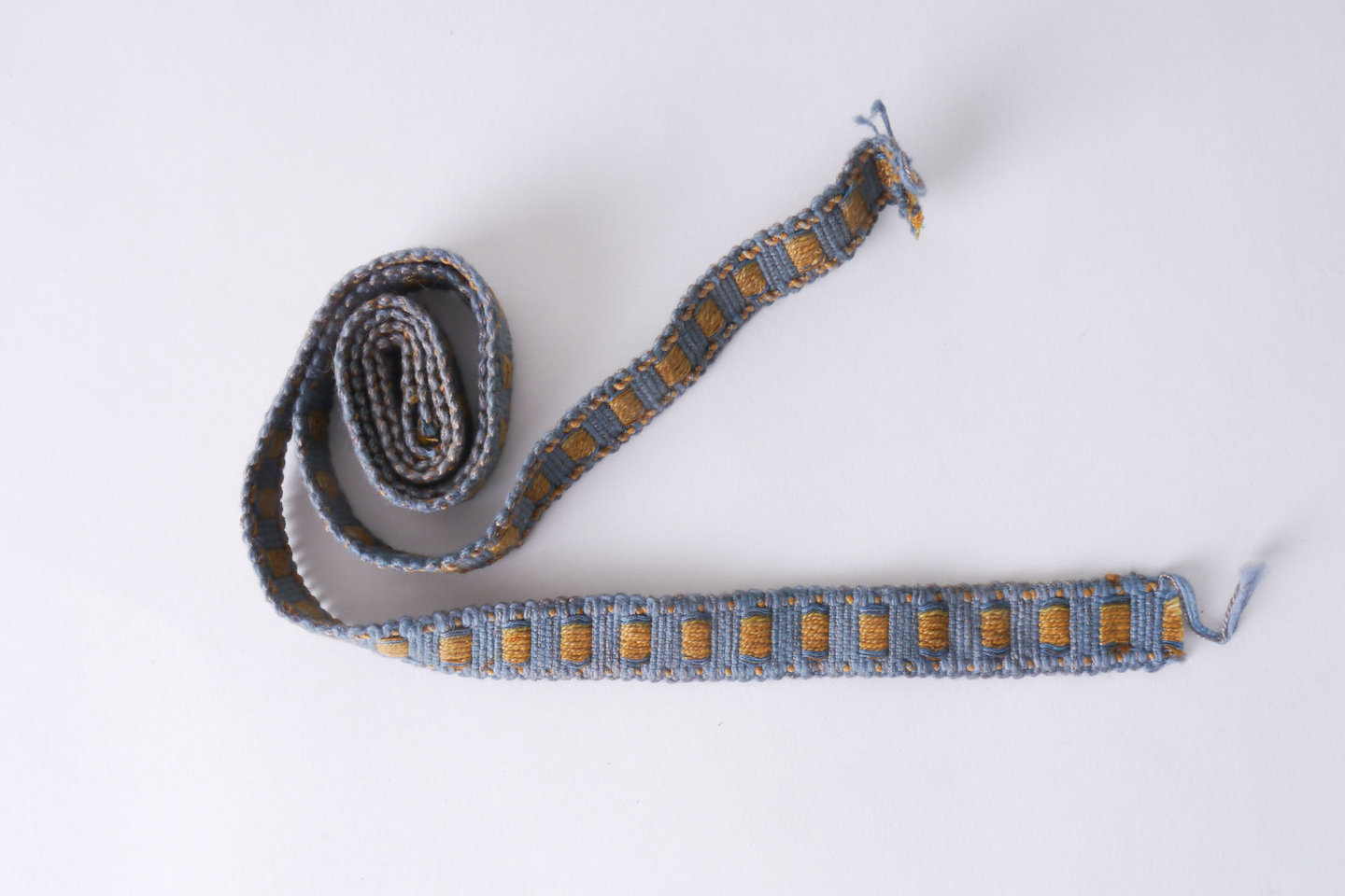 Galon of boord als onderdeel voor het vervaardigen van passement