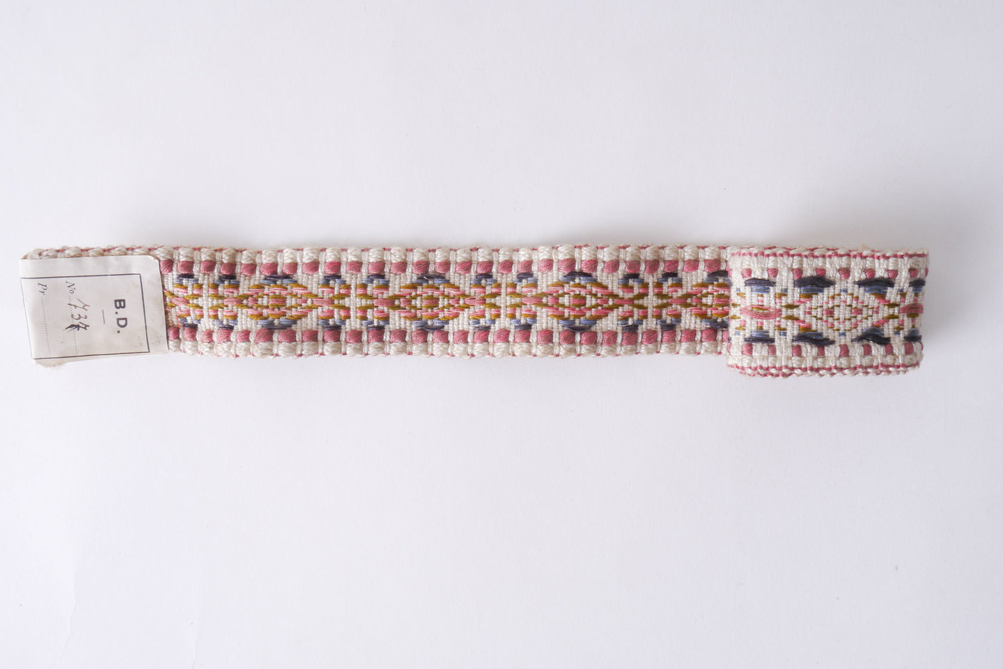 Galon of boord als onderdeel voor het vervaardigen van passement