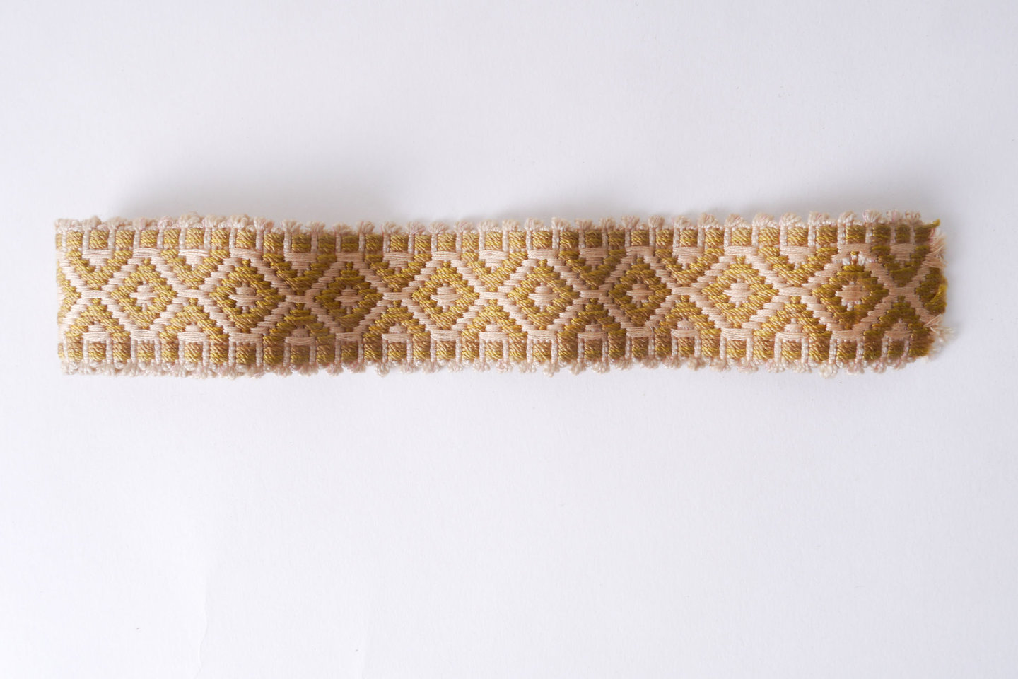 Galon of boord als onderdeel voor het vervaardigen van passement