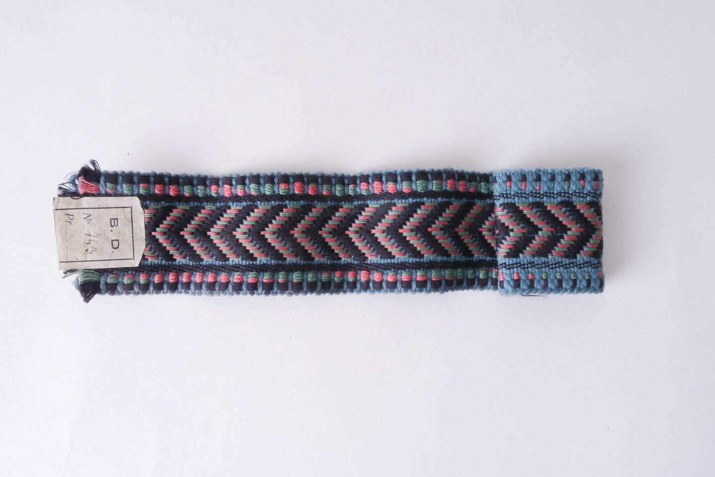 Galon of boord als onderdeel voor het vervaardigen van passement