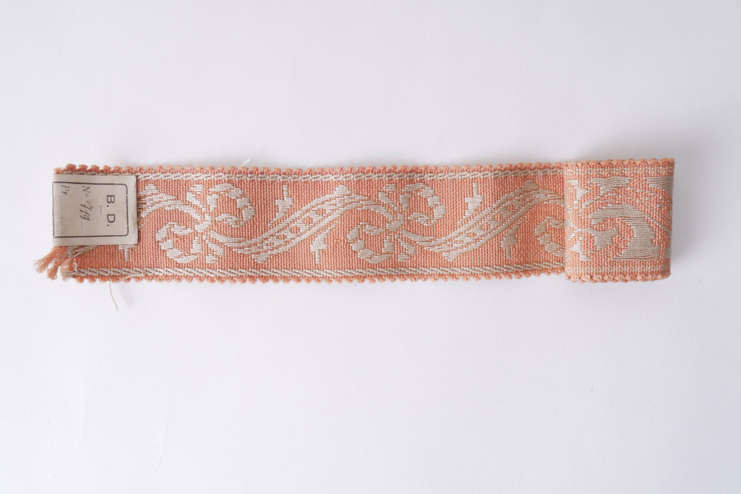 Galon of boord als onderdeel voor het vervaardigen van passement