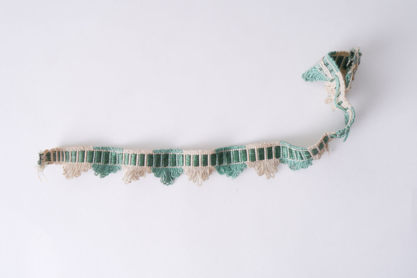 Galon of boord als onderdeel voor het vervaardigen van passement