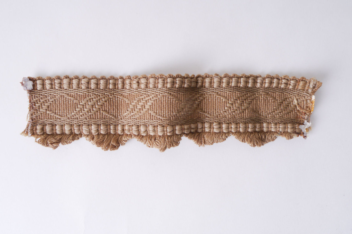 Galon of boord als onderdeel voor het vervaardigen van passement