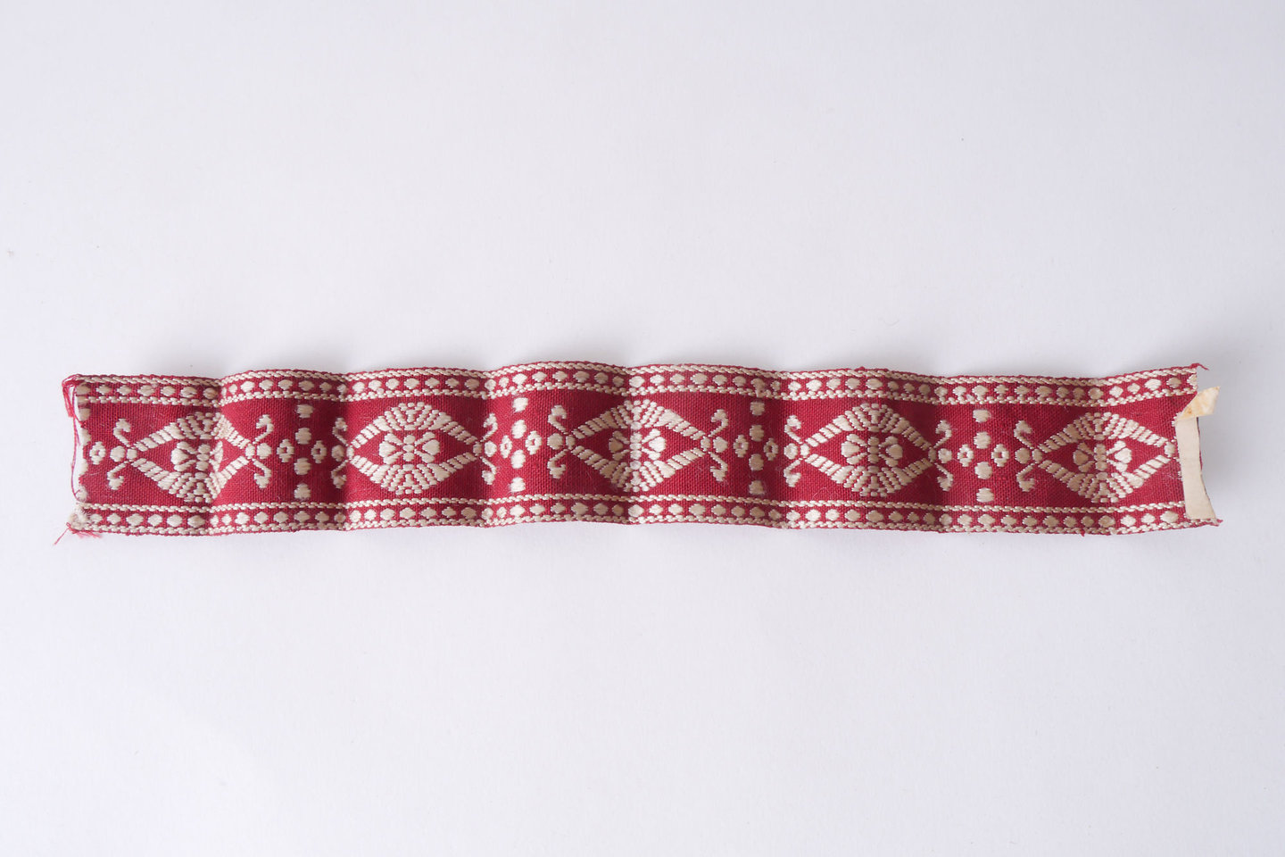 Galon of boord als onderdeel voor het vervaardigen van passement