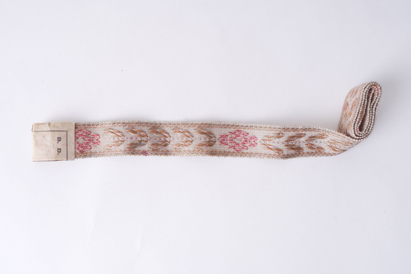 Galon of boord als onderdeel voor het vervaardigen van passement