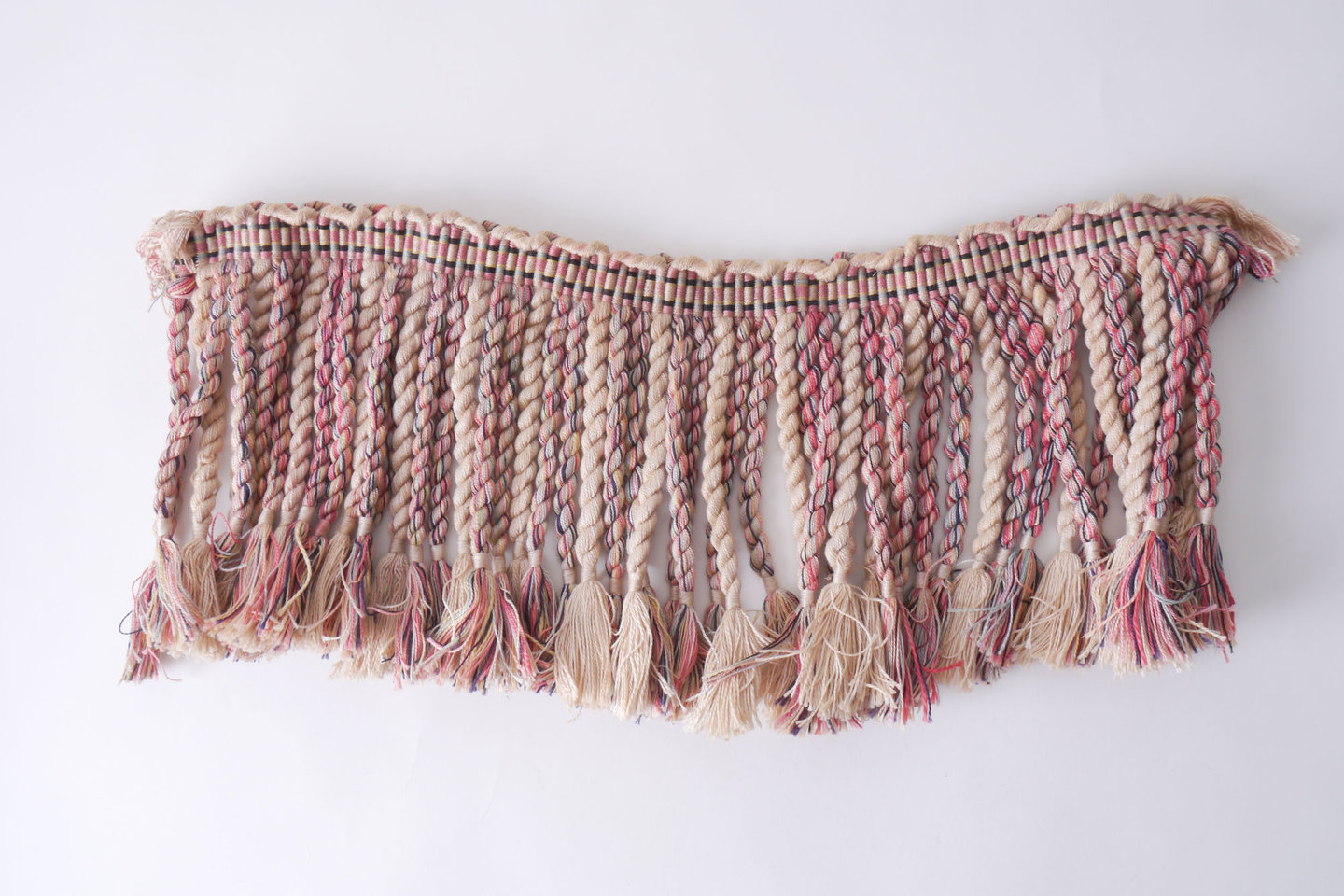 Frange als onderdeel voor het vervaardigen van passement