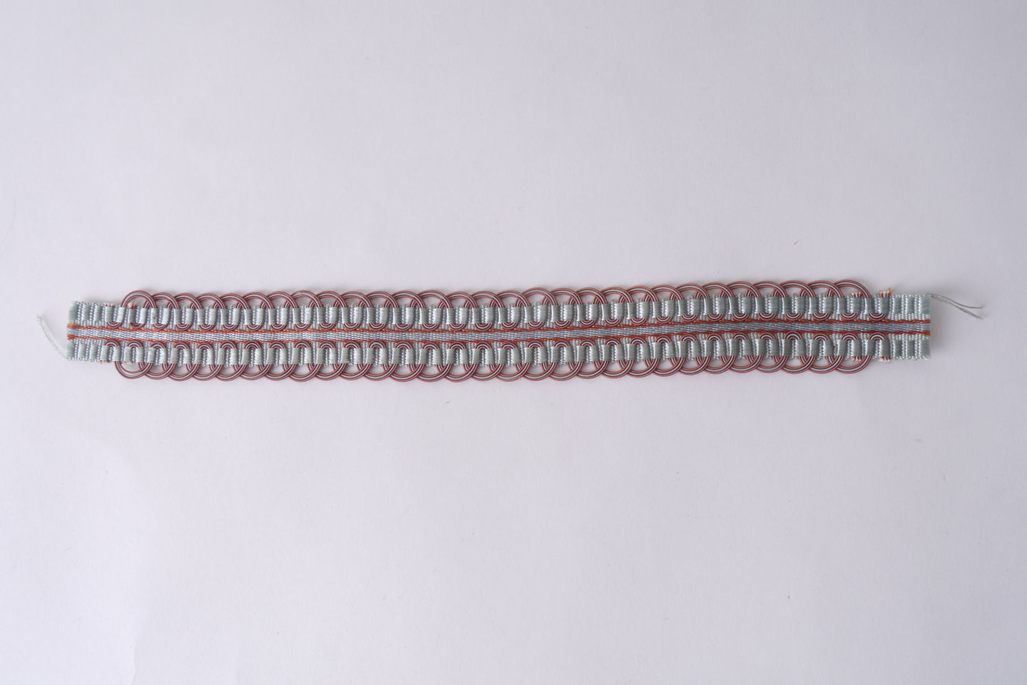 Crête als ornament voor het vervaardigen van passement