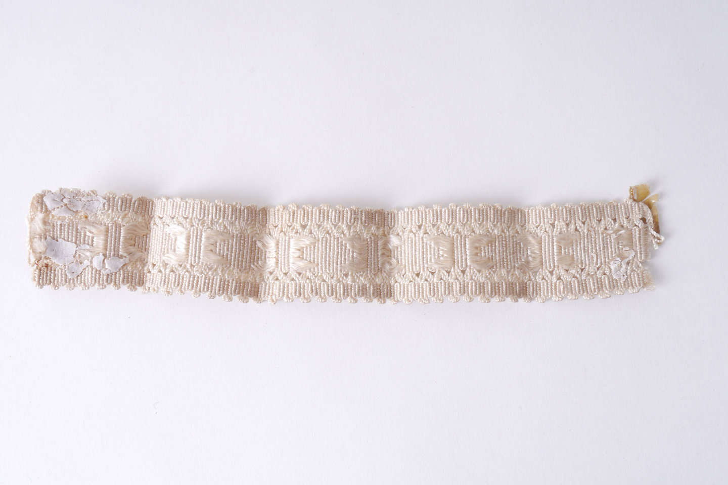 Galon of boord als onderdeel voor het vervaardigen van passement