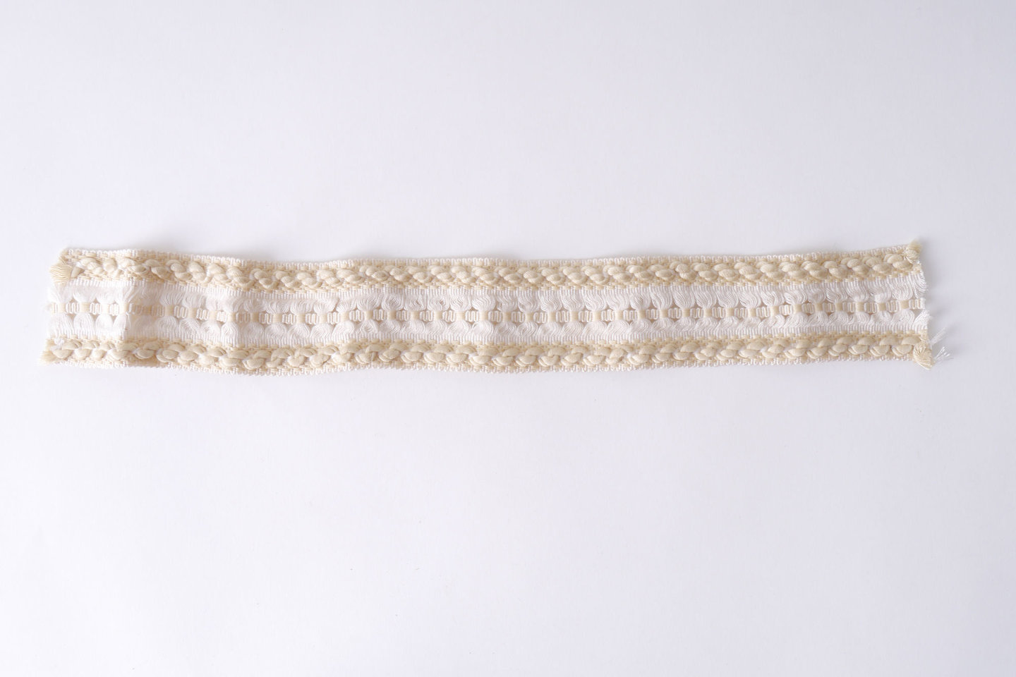 Galon of boord als onderdeel voor het vervaardigen van passement