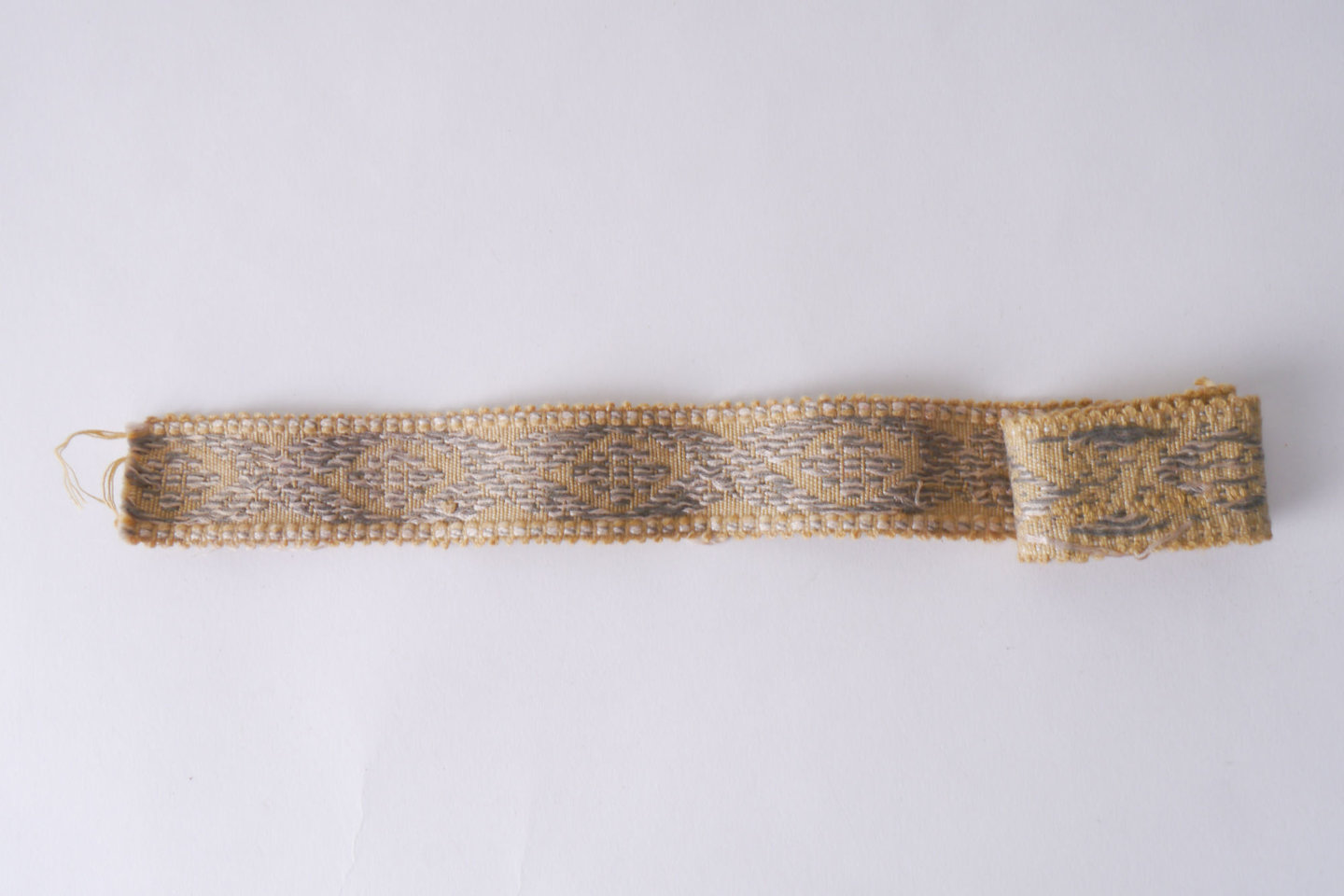 Galon of boord als onderdeel voor het vervaardigen van passement