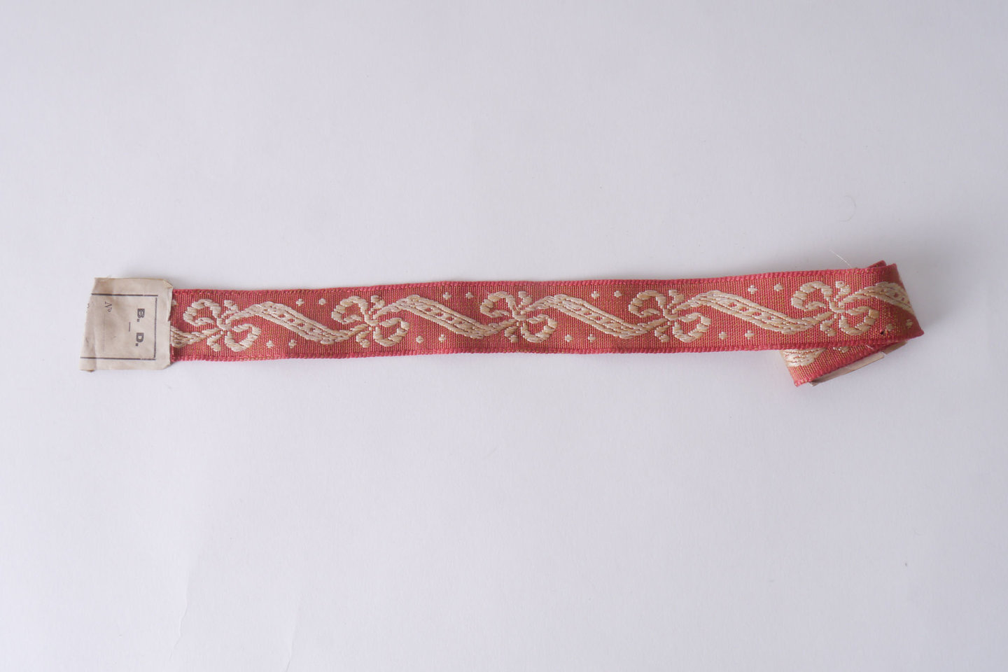 Galon of boord als onderdeel voor het vervaardigen van passement