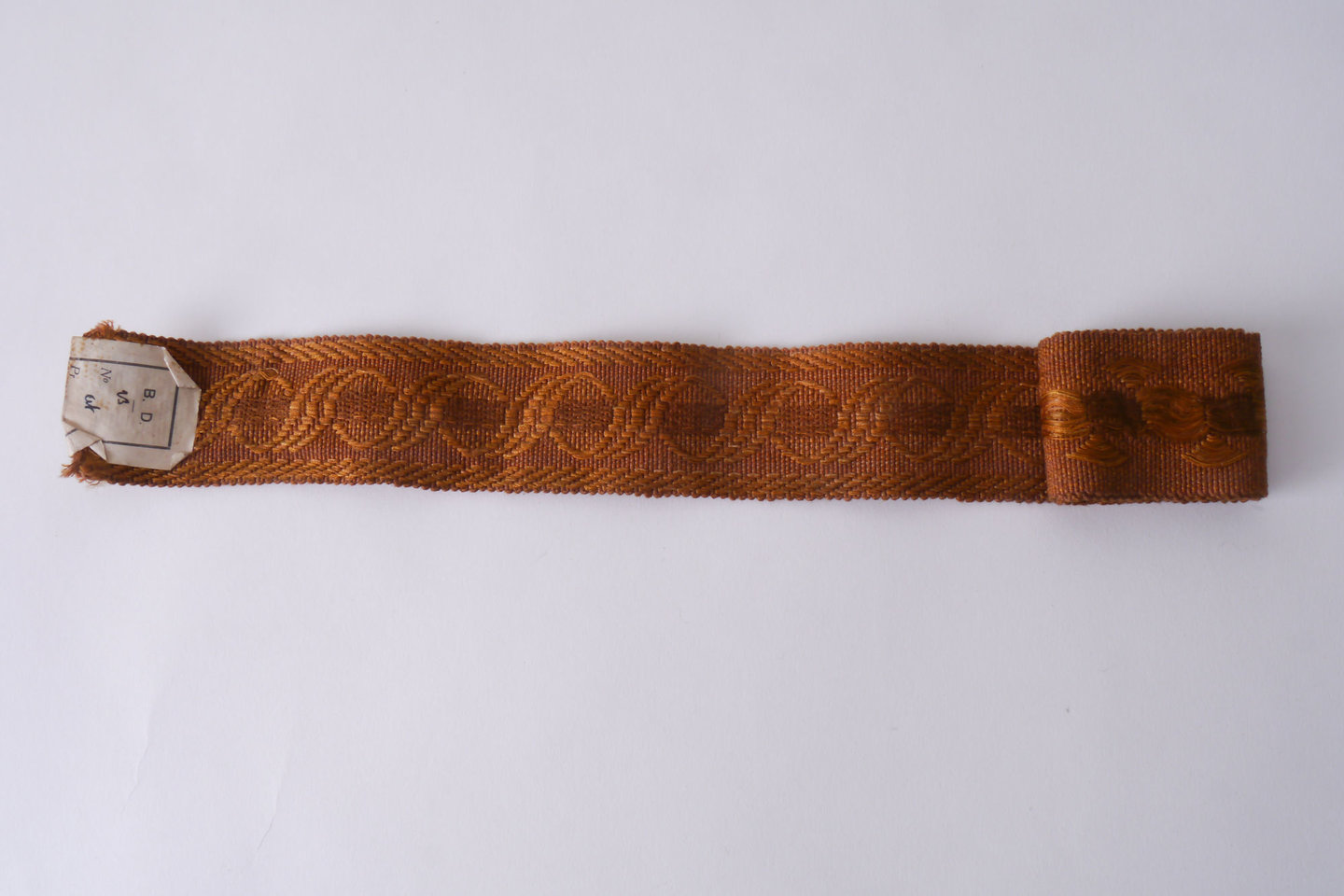 Galon of boord als onderdeel voor het vervaardigen van passement