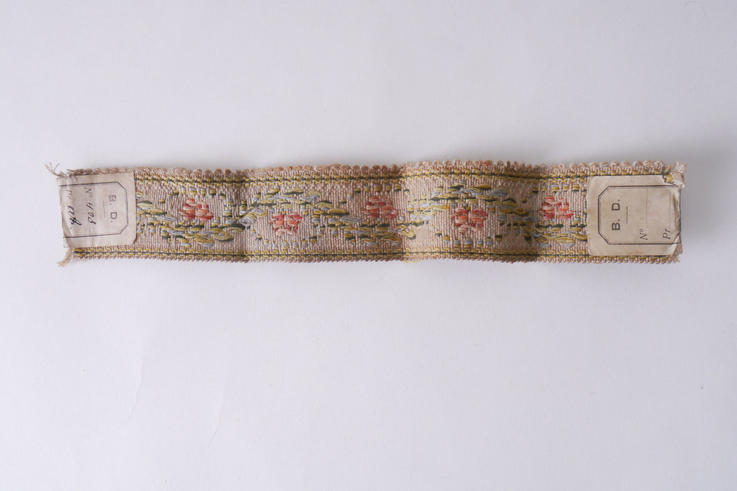 Galon of boord als onderdeel voor het vervaardigen van passement