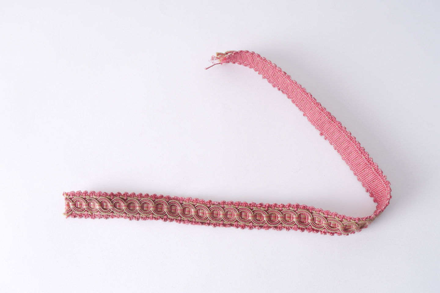 Galon of boord als onderdeel voor het vervaardigen van passement