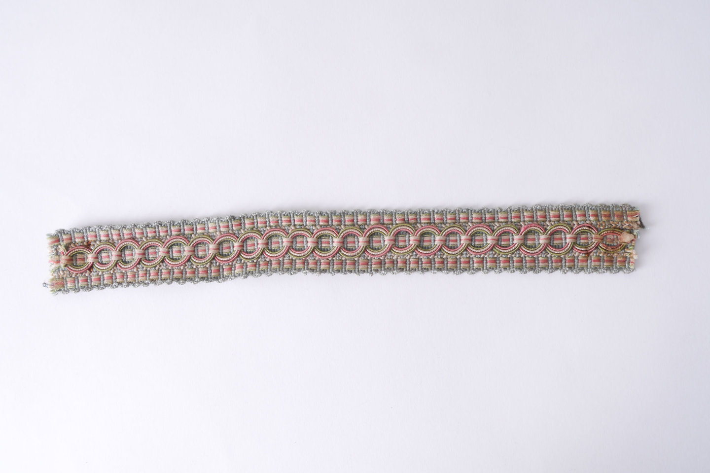 Galon of boord als onderdeel voor het vervaardigen van passement