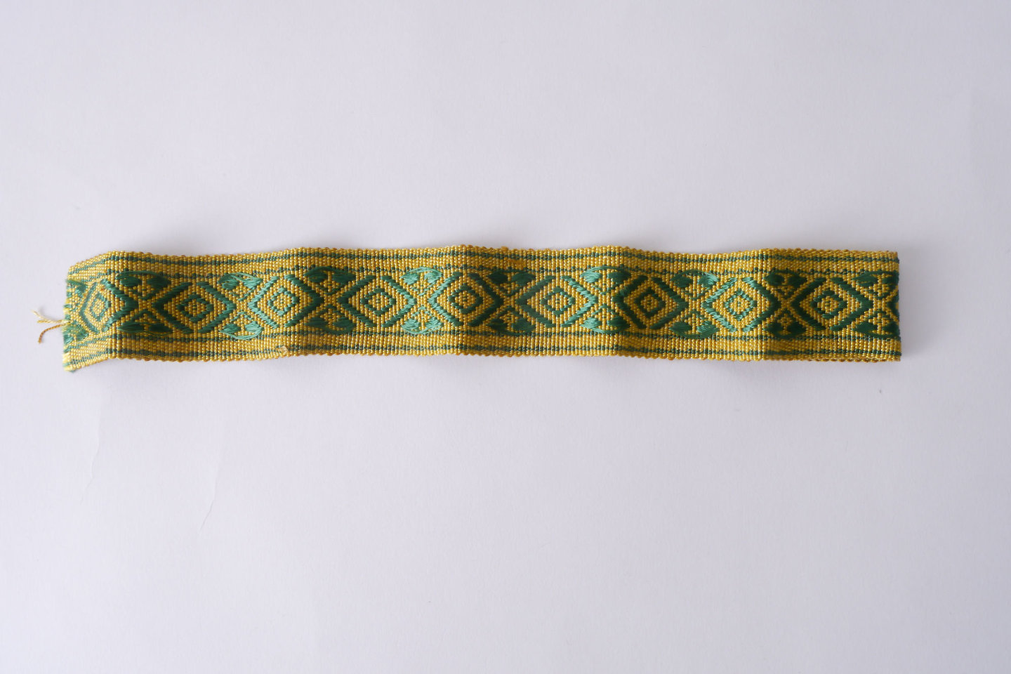 Galon of boord als onderdeel voor het vervaardigen van passement