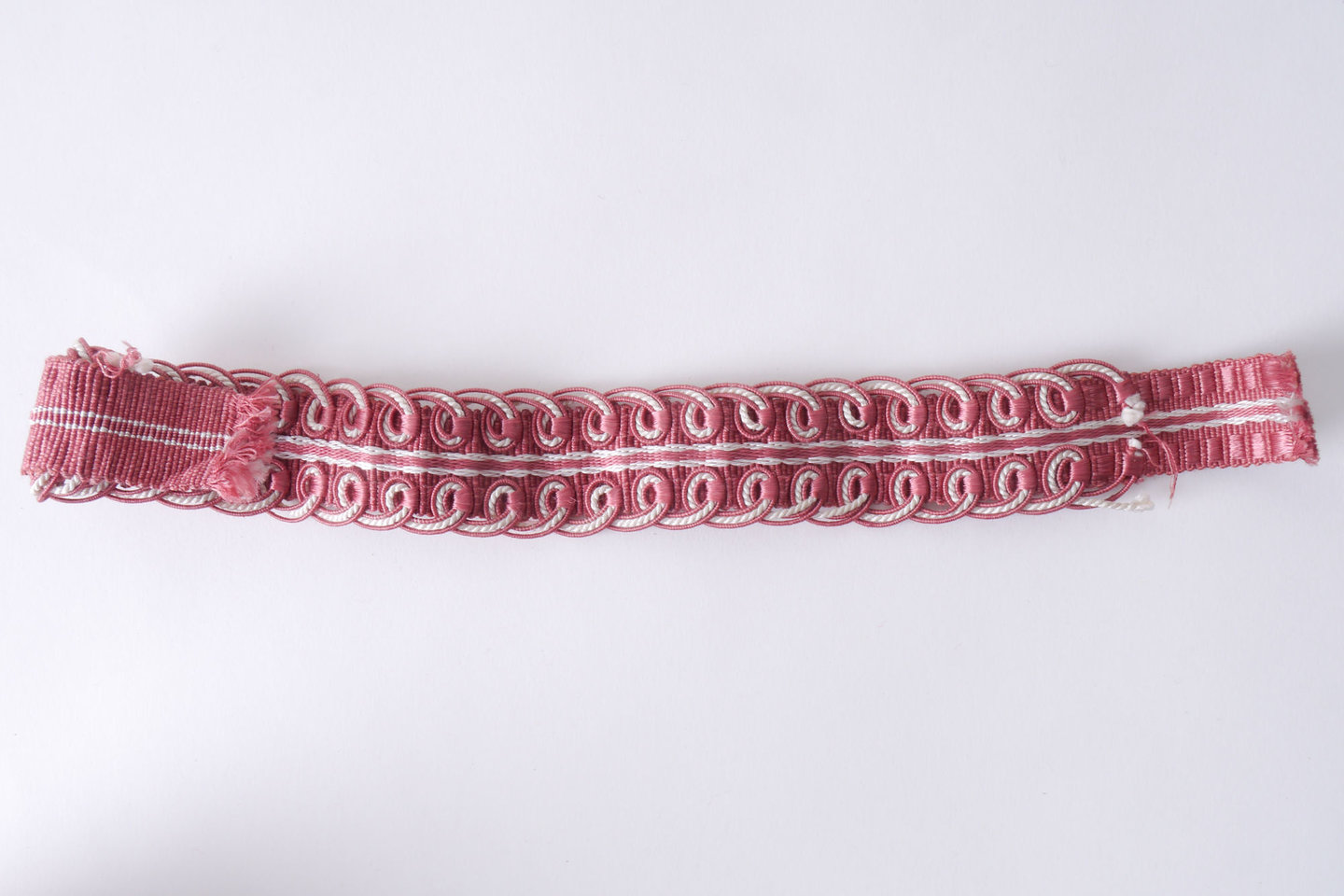 Galon of boord als onderdeel voor het vervaardigen van passement