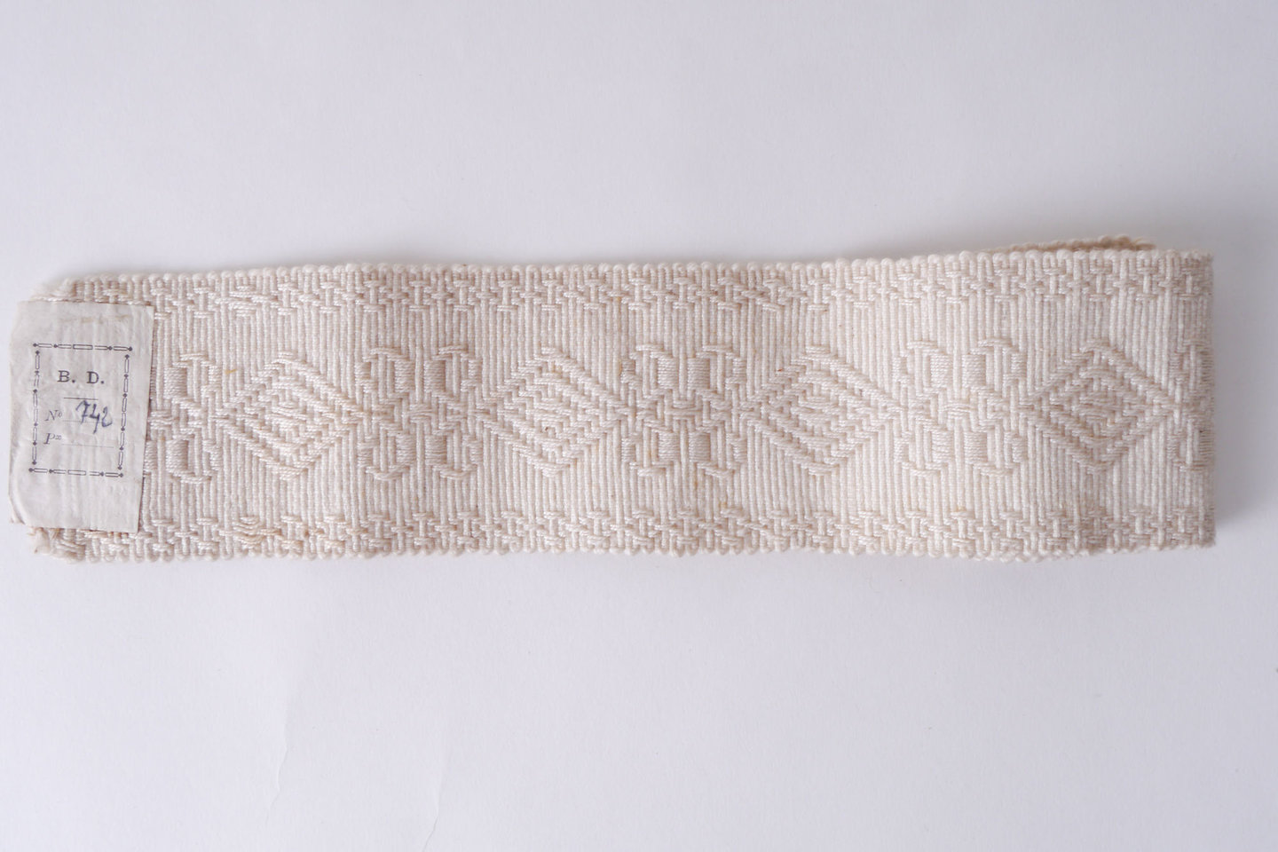 Galon of boord als onderdeel voor het vervaardigen van passement