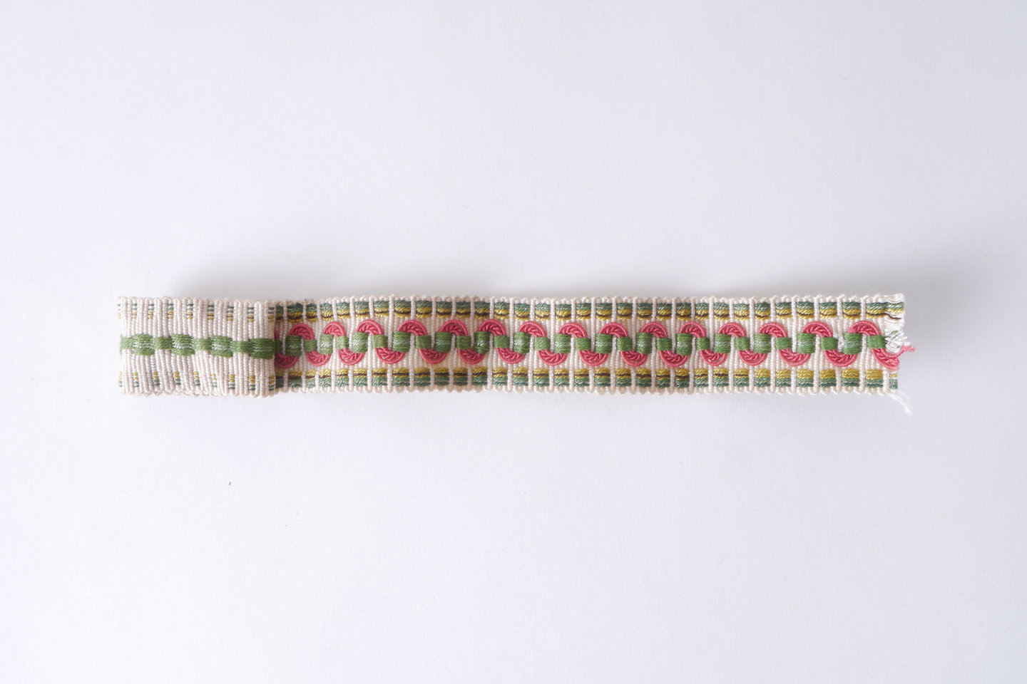 Galon of boord als onderdeel voor het vervaardigen van passement