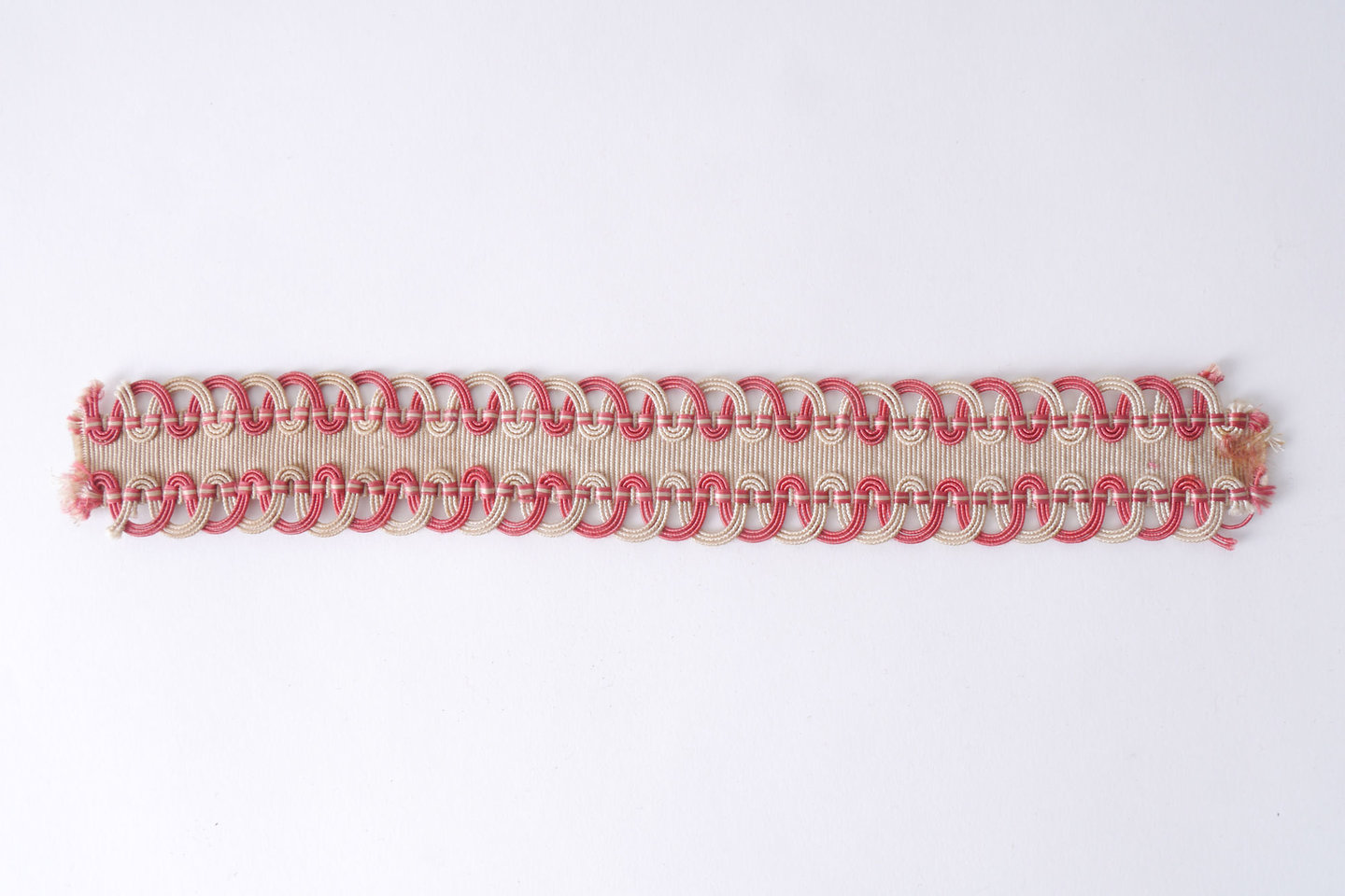 Galon of boord als onderdeel voor het vervaardigen van passement