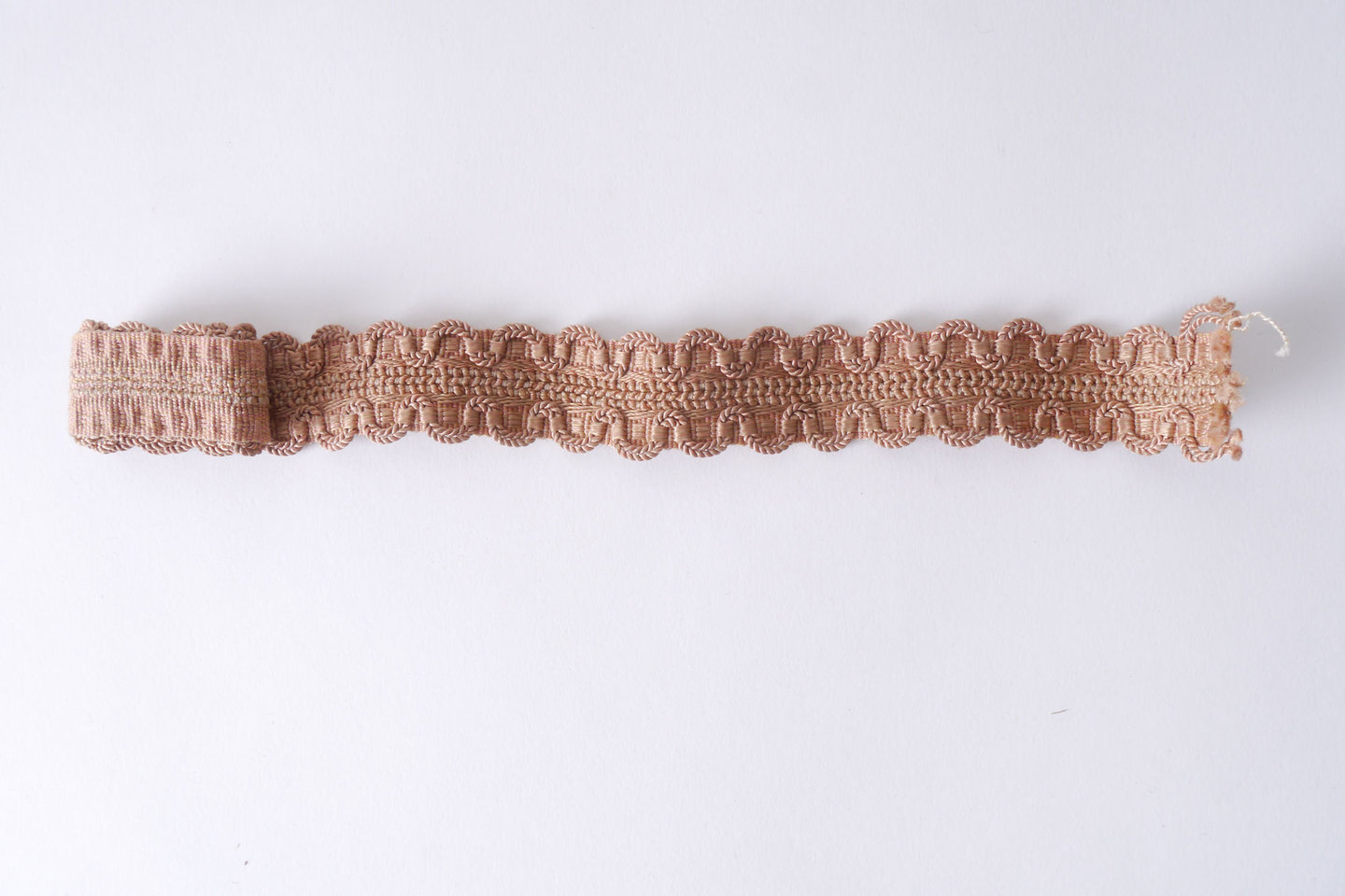 Galon of boord als onderdeel voor het vervaardigen van passement