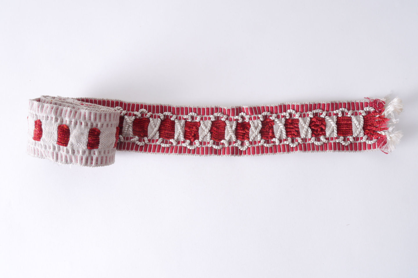 Galon of boord als onderdeel voor het vervaardigen van passement