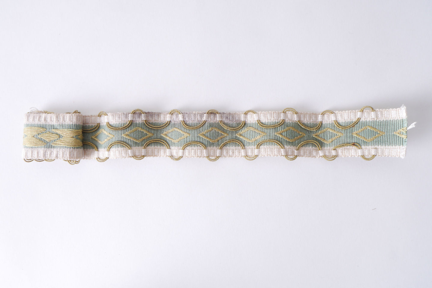 Galon of boord als onderdeel voor het vervaardigen van passement