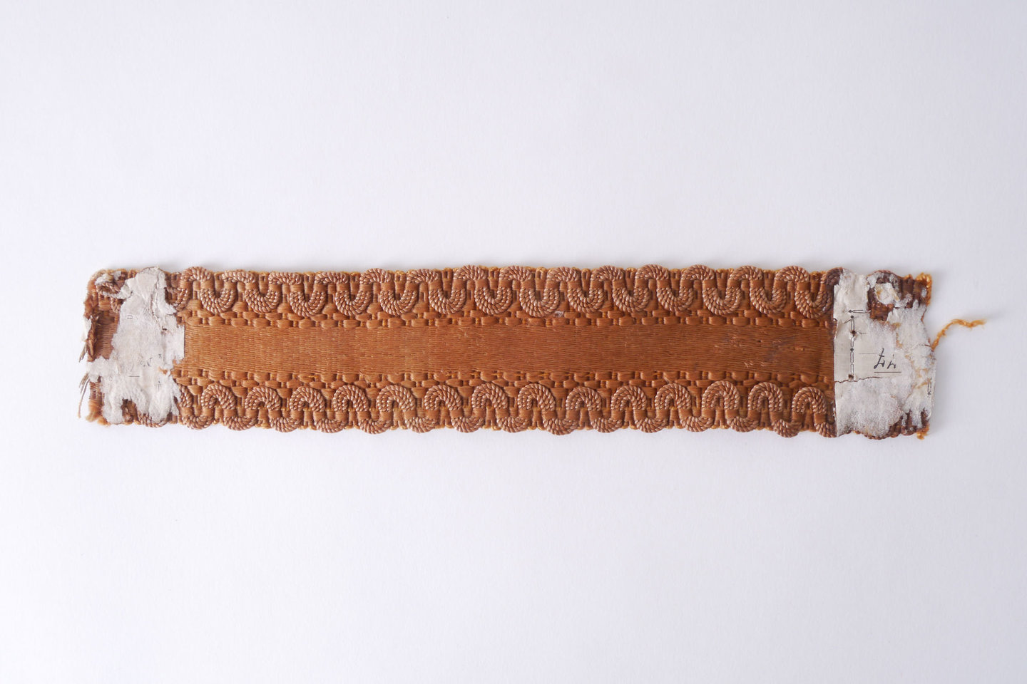 Galon of boord als onderdeel voor het vervaardigen van passement