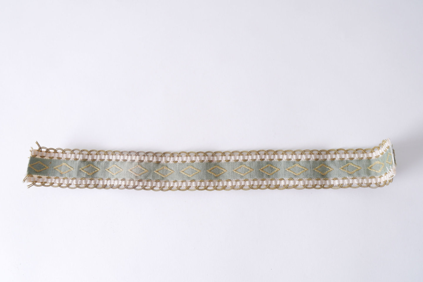 Galon of boord als onderdeel voor het vervaardigen van passement