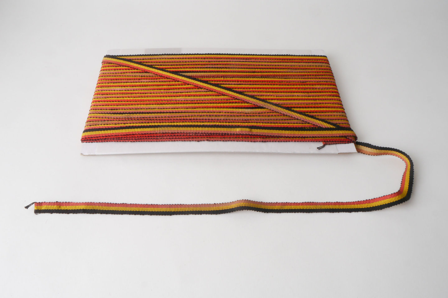 Galon of boord als onderdeel voor het vervaardigen van passement