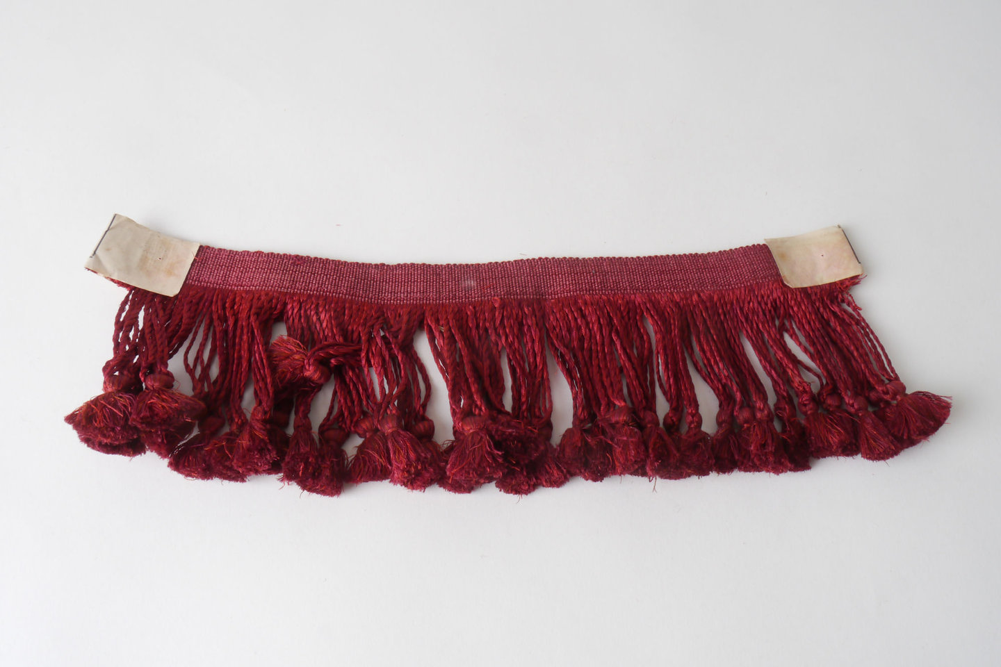 Frange als onderdeel voor het vervaardigen van passement