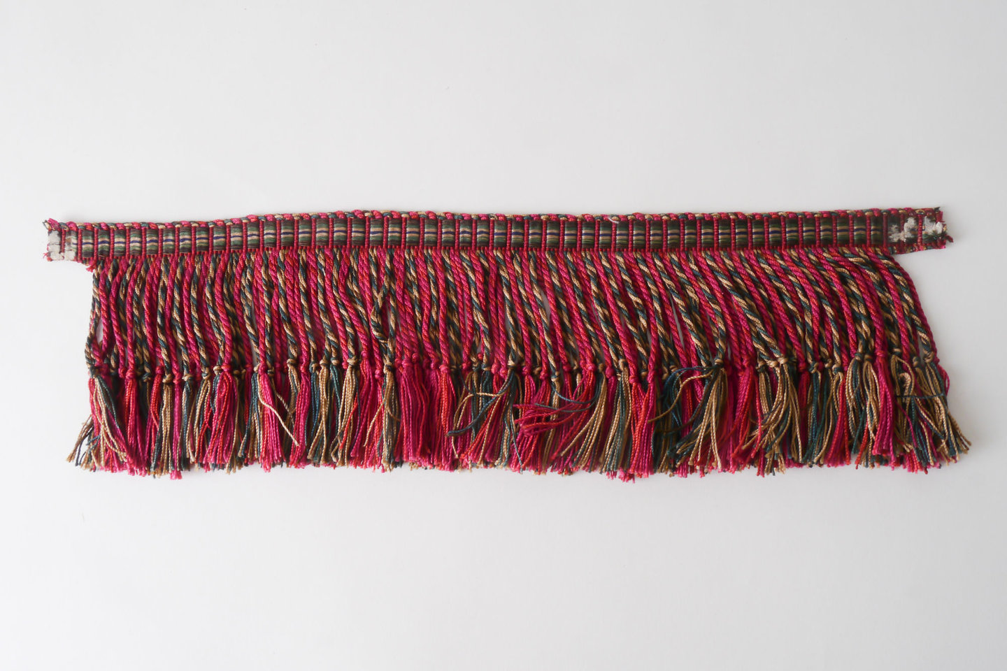 Frange als onderdeel voor het vervaardigen van passement