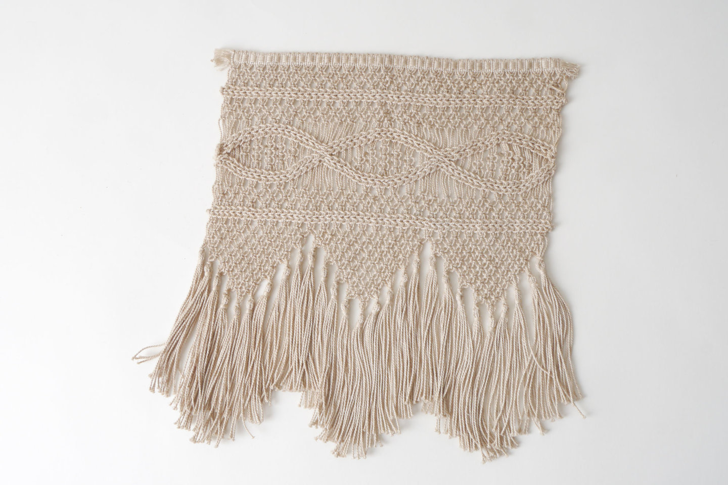 Frange als onderdeel voor het vervaardigen van passement