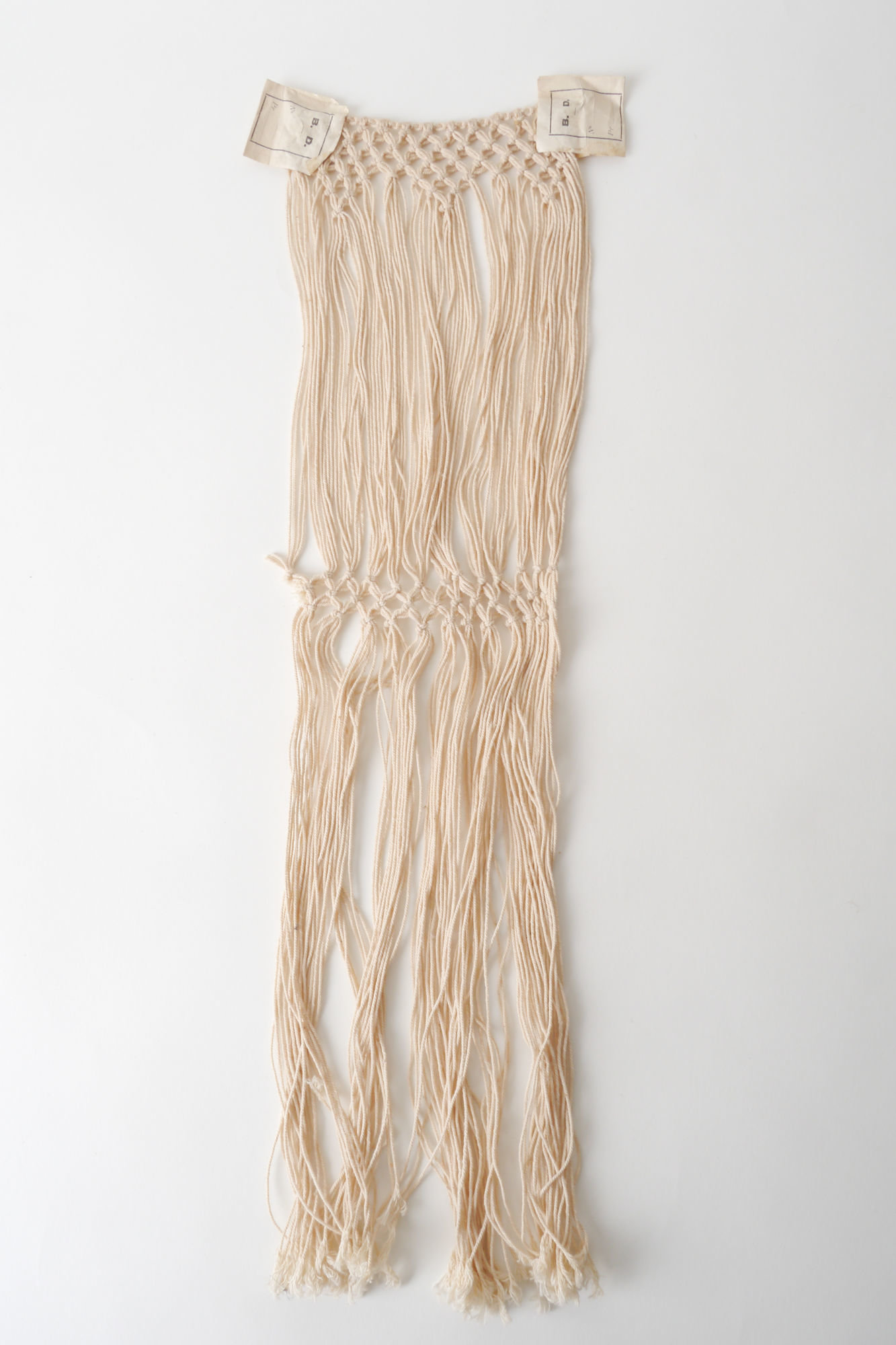 Frange als onderdeel voor het vervaardigen van passement