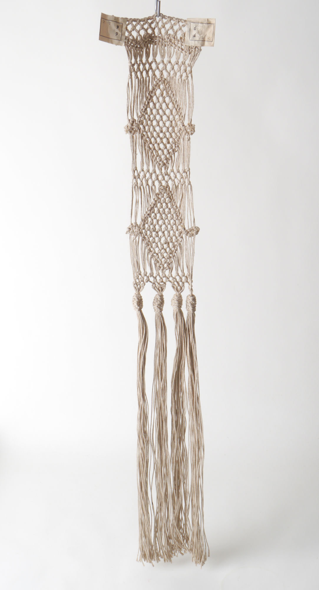 Frange als onderdeel voor het vervaardigen van passement