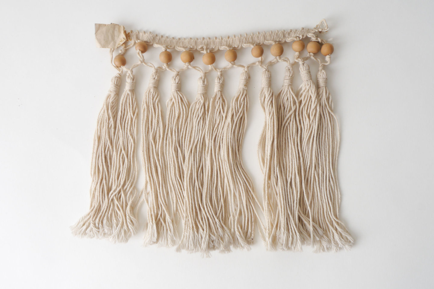 Frange als onderdeel voor het vervaardigen van passement