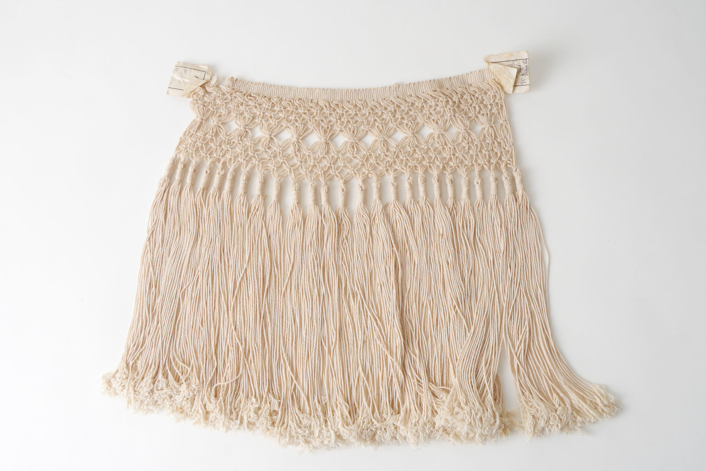 Frange als onderdeel voor het vervaardigen van passement