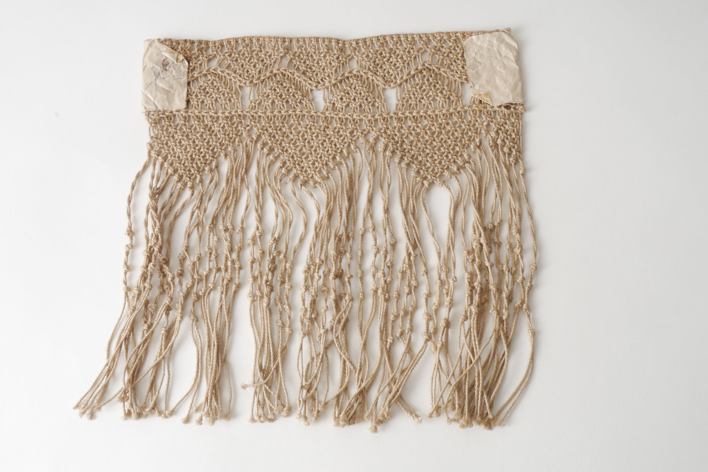 Frange als onderdeel voor het vervaardigen van passement