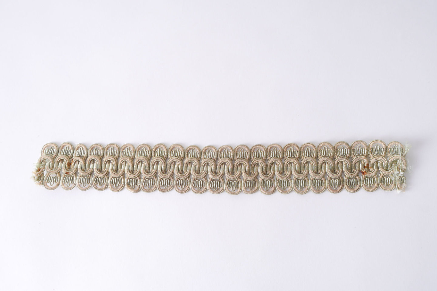 Crête als ornament voor het vervaardigen van passement