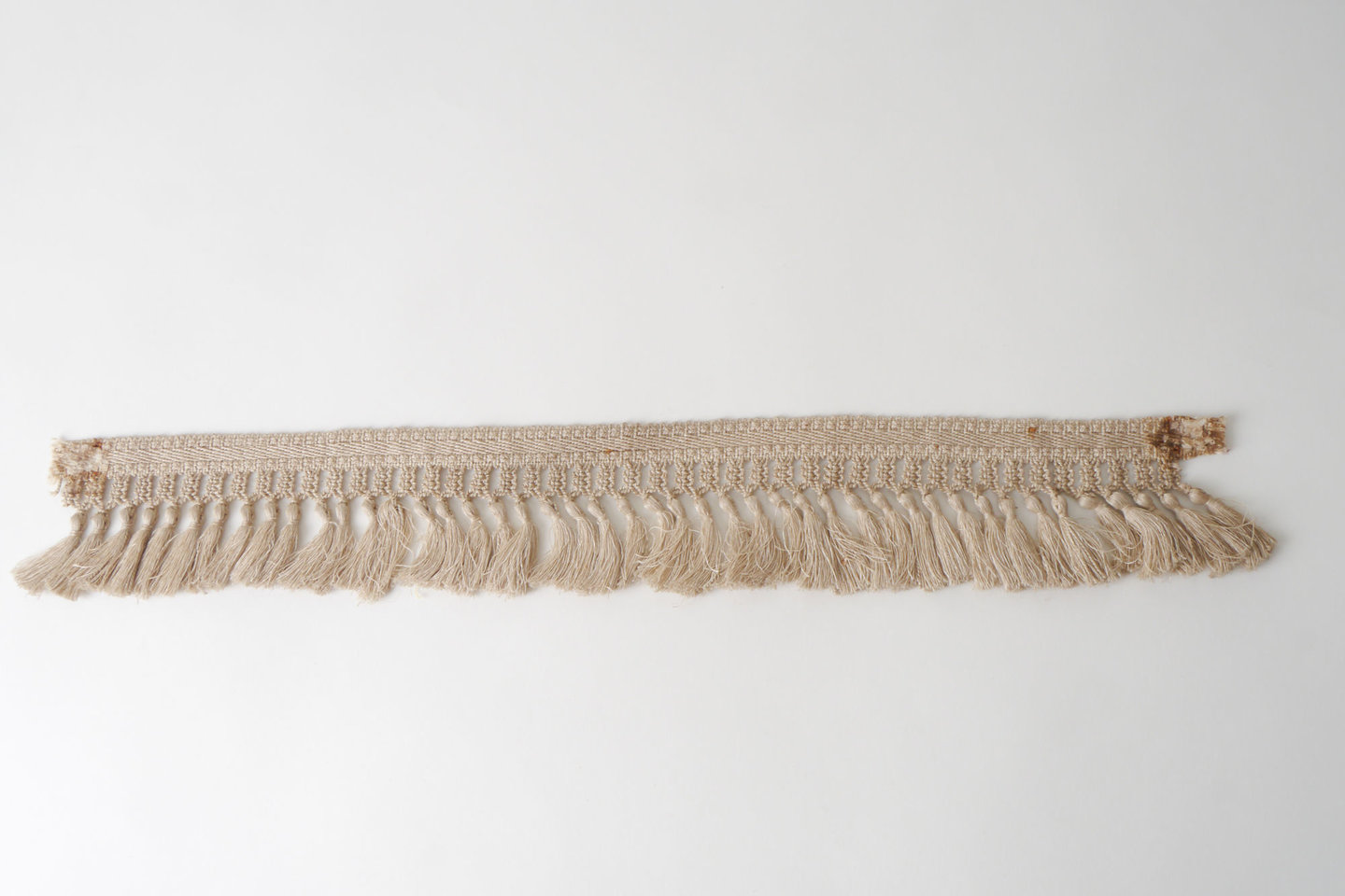 Frange als onderdeel voor het vervaardigen van passement