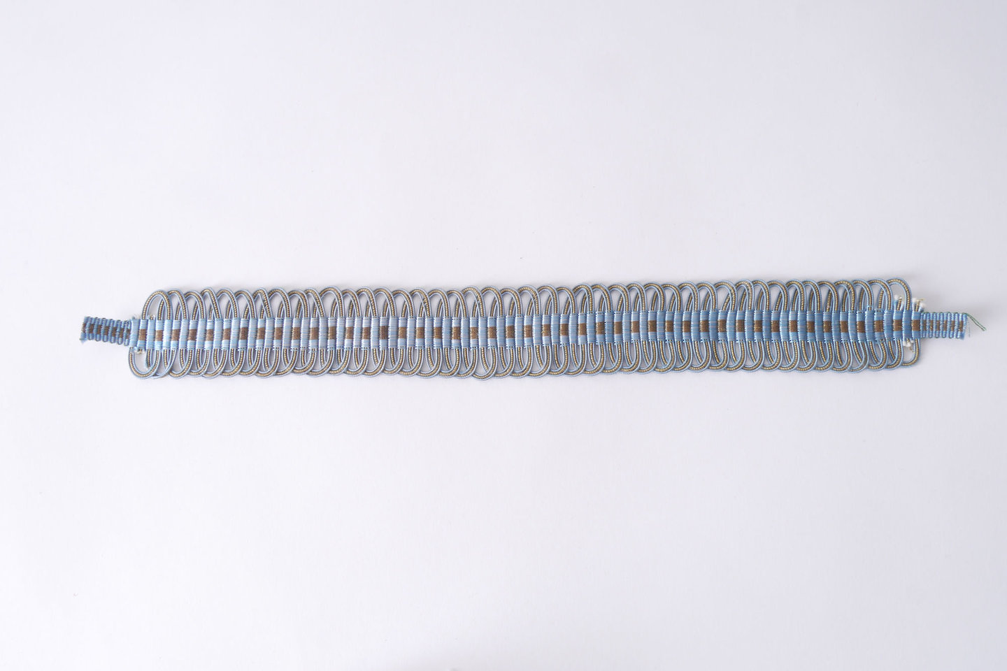 Crête als ornament voor het vervaardigen van passement