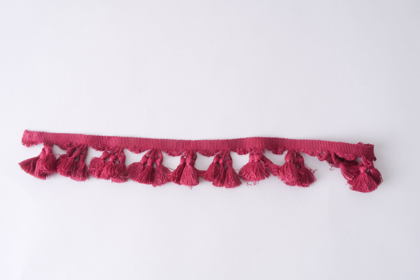 Frange als onderdeel voor het vervaardigen van passement