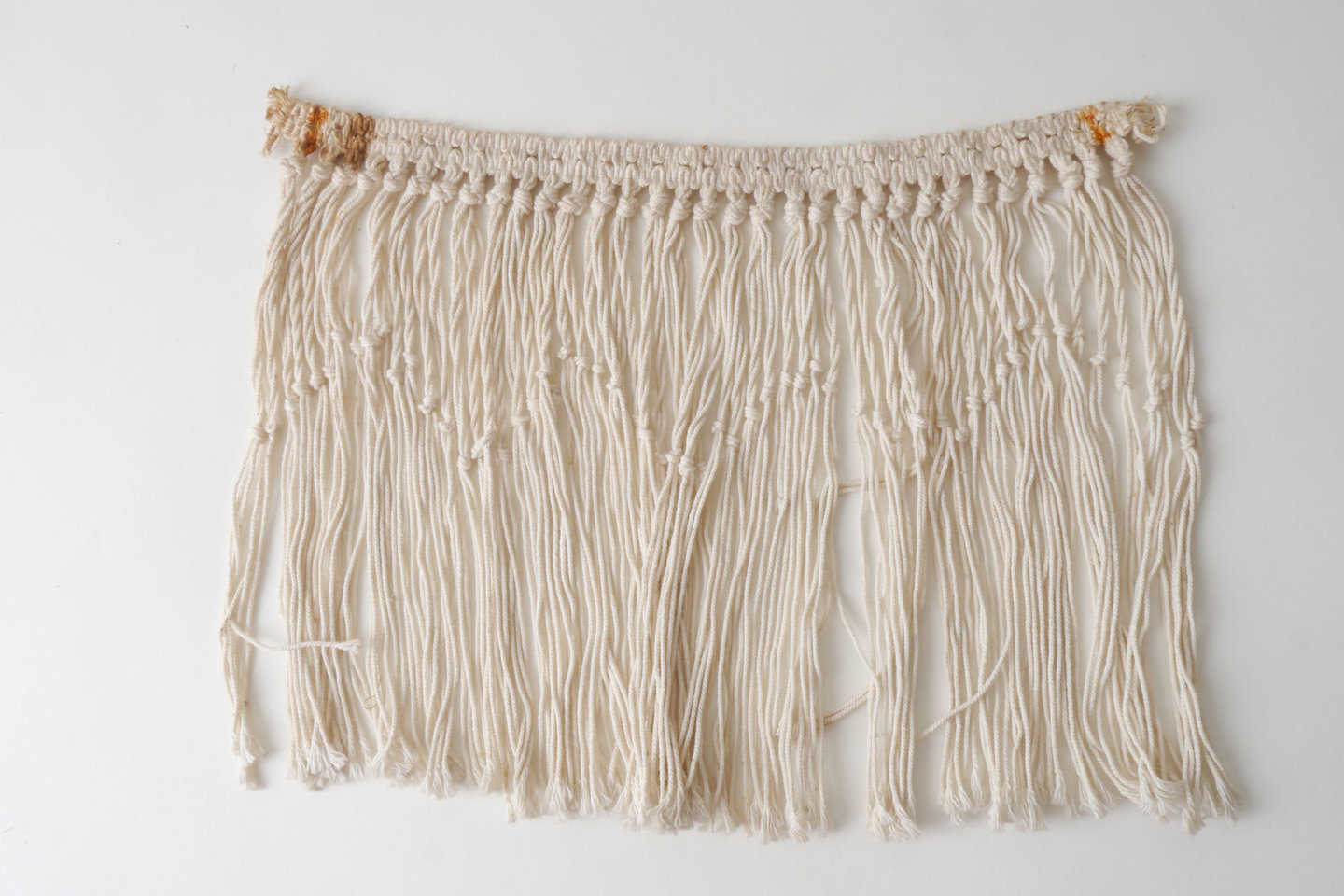 Frange als onderdeel voor het vervaardigen van passement