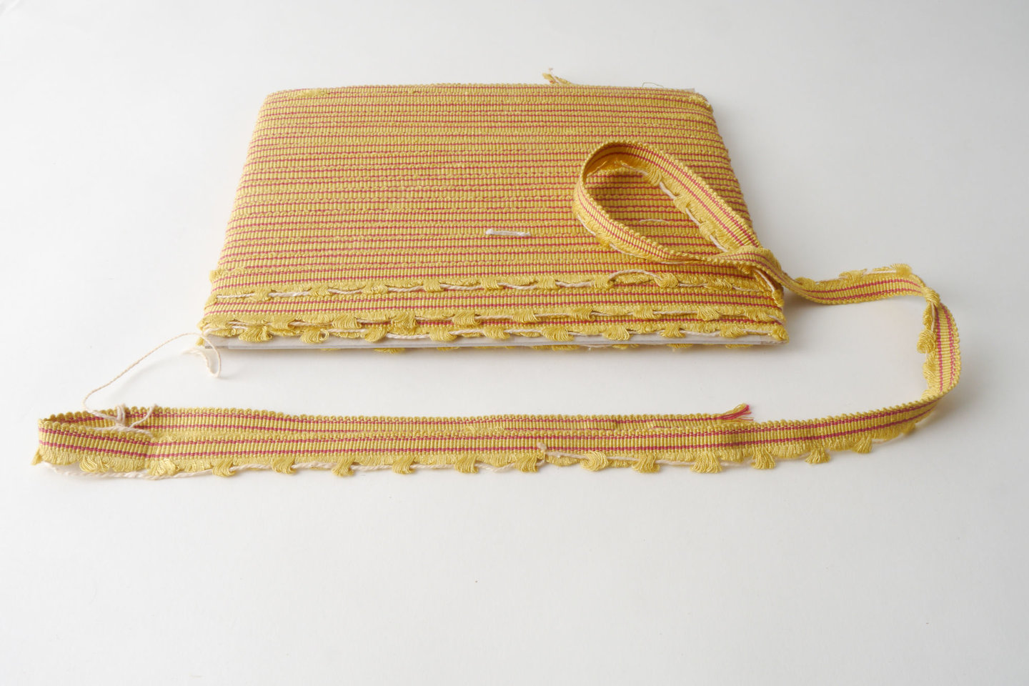 Galon of boord als onderdeel voor het vervaardigen van passement