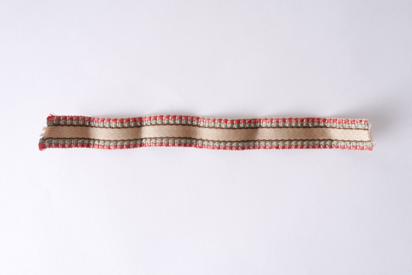 Galon of boord als onderdeel voor het vervaardigen van passement