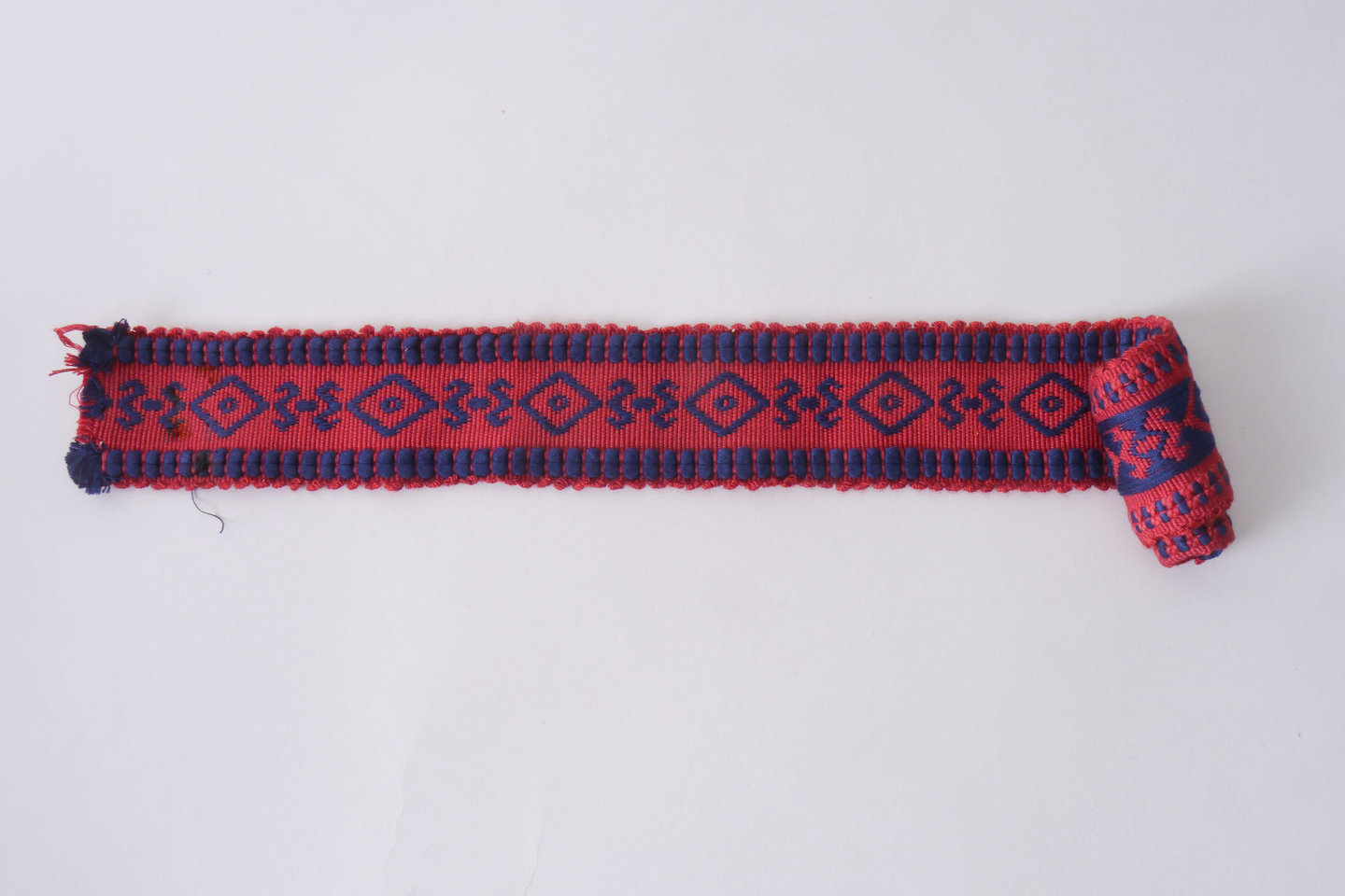 Galon of boord als onderdeel voor het vervaardigen van passement