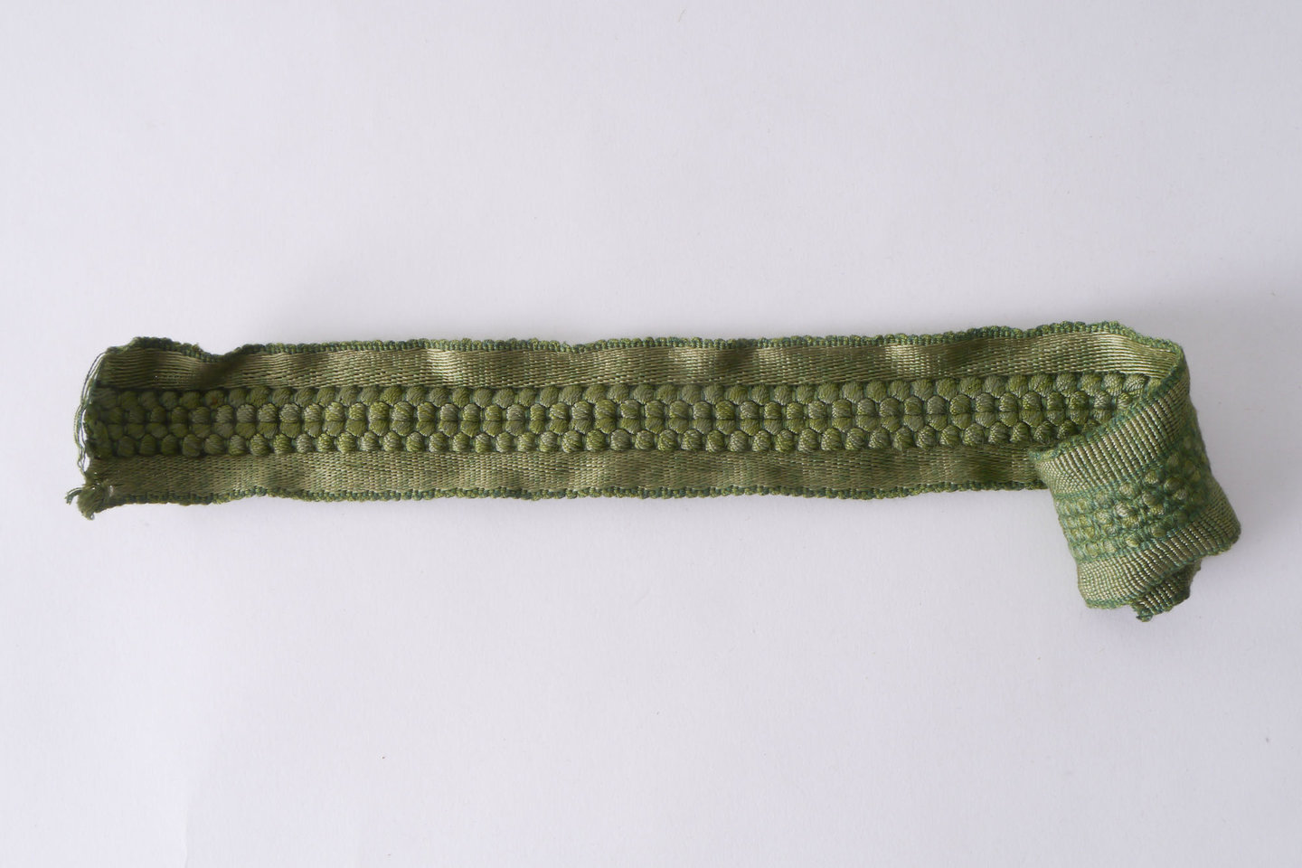 Galon of boord als onderdeel voor het vervaardigen van passement